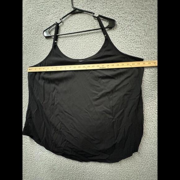 Torrid Tank Top Womens 3X Black Halter Stretch Spandex Blend Pullover - Picture 4 of 8